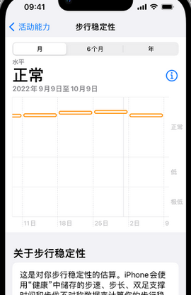 浈江iPhone手机维修如何在iPhone开启'步行稳定性通知'