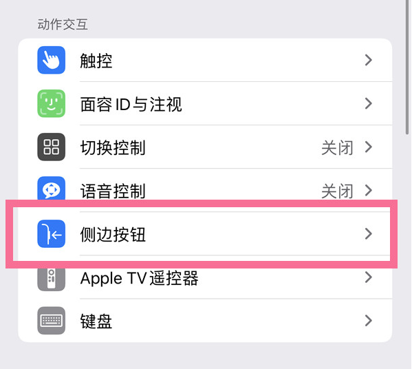 浈江苹果14维修店分享iPhone14 Plus侧键双击下载功能关闭方法 