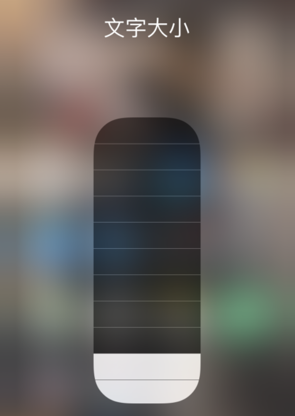 浈江苹果手机维修分享小技巧：在 iPhone 控制中心快速调节字体大小 
